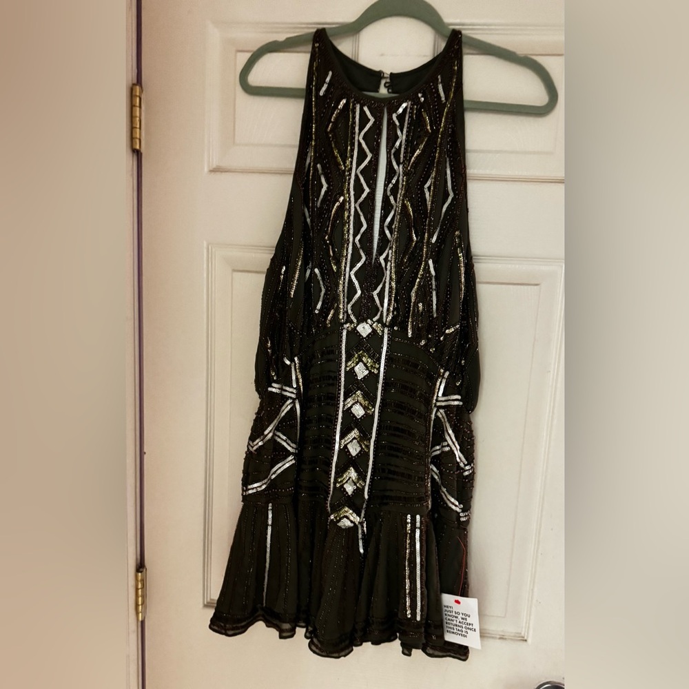 BNWT ASOS Design Women's Geometric Long Sleeve Dress